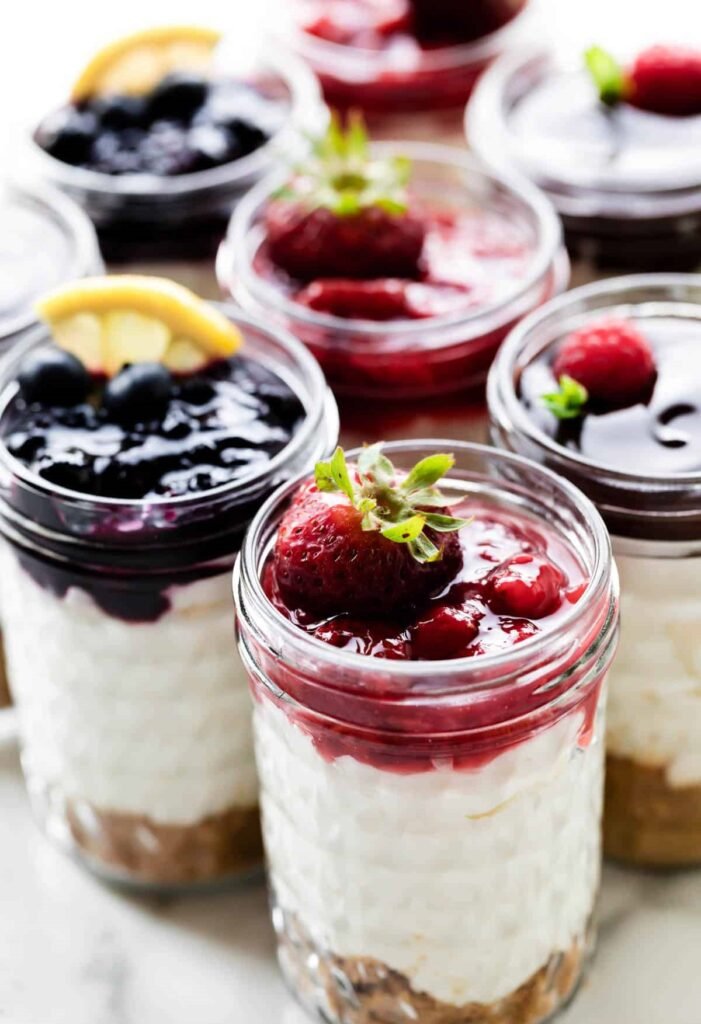 No-Bake Cheesecake Jars Recipe