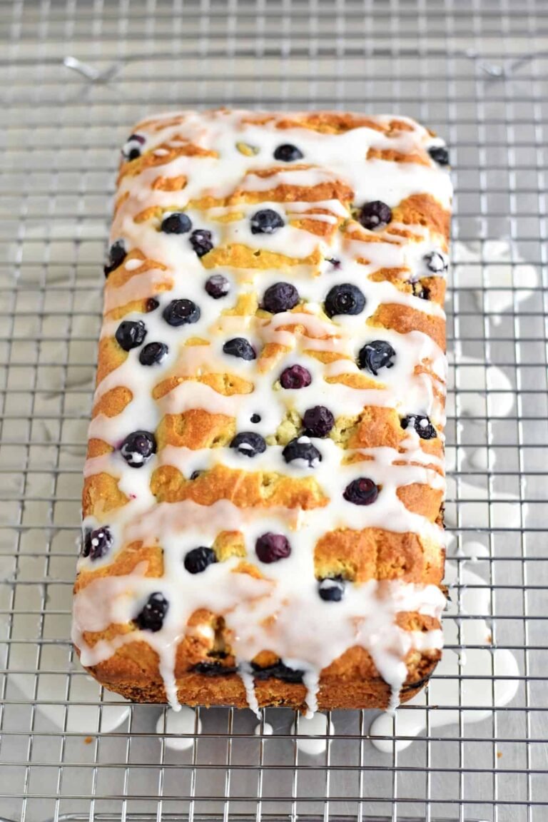 Easy Gluten-Free Lemon Blueberry Bread (Dairy-Free)