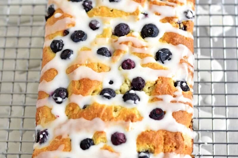 Easy Gluten-Free Lemon Blueberry Bread (Dairy-Free)