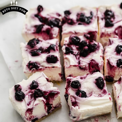 BLUEBERRY CHEESECAKE BARS