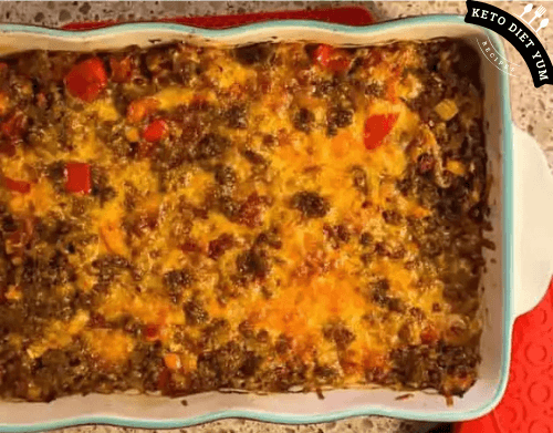 Keto Stuffed Pepper Casserole