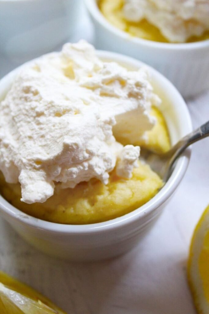 Sugar Free Lemon Mug cake