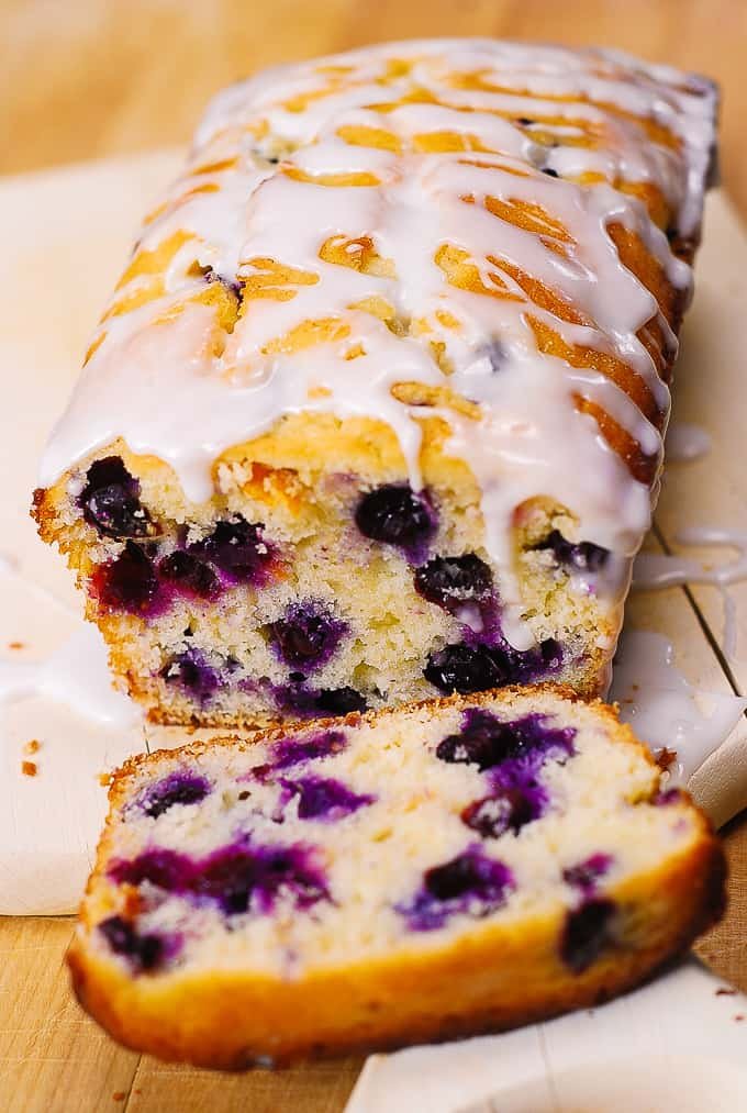 Easy Gluten-Free Lemon Blueberry Bread (Dairy-Free)