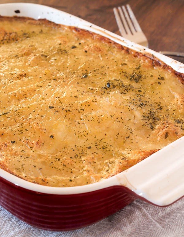 Gluten free, Dairy free Scalloped Potatoes