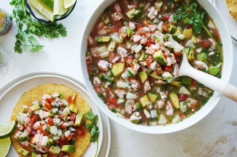 Shrimp Ceviche De Camaron